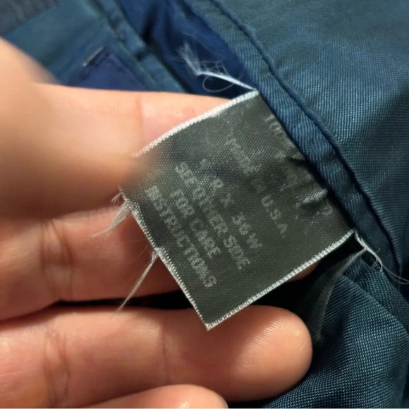 Vintage Jacket Blue Plaid 100% Wool Blazer John Alexander for Foleys 42R X 36W - Picture 10 of 10